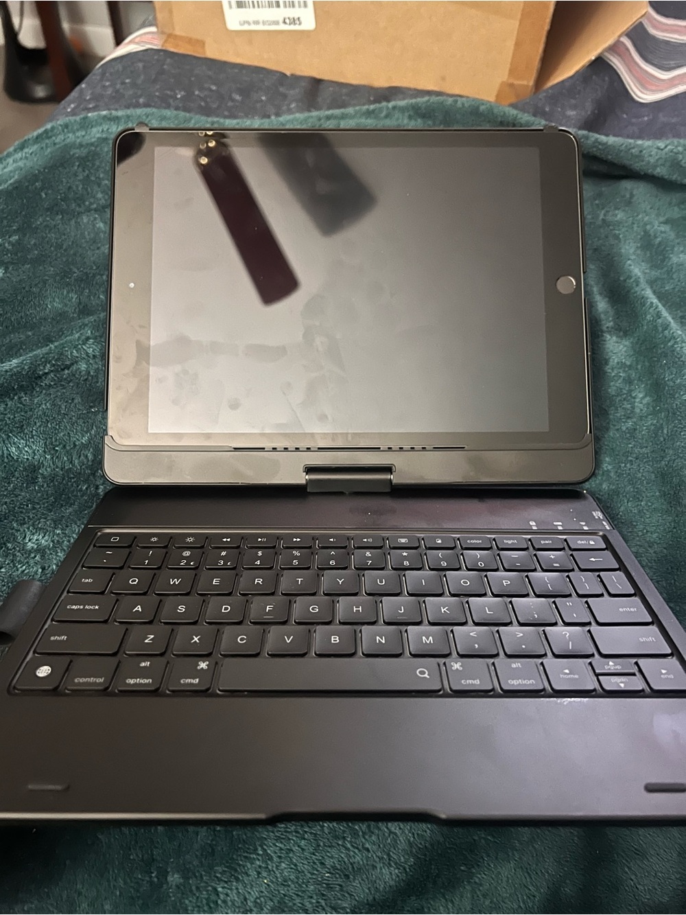 Apple iPad 8th Generation with Keyboard Case Bundle